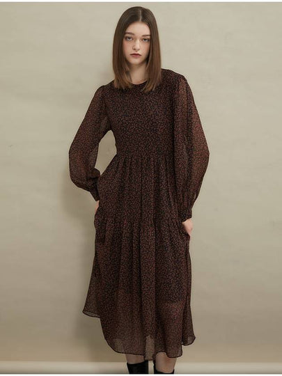 Shooting Star Midi Dress Brown - MANAVIS7 - BALAAN 2