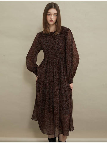 Shooting star dress Brown - MANAVIS7 - BALAAN 1