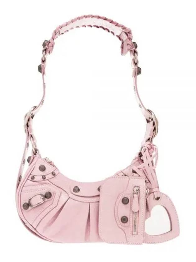 Le Cagole XS Lambskin Shoulder Bag Pink - BALENCIAGA - BALAAN 2