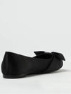 Padded Vara Bow Flat Black - SALVATORE FERRAGAMO - BALAAN 3