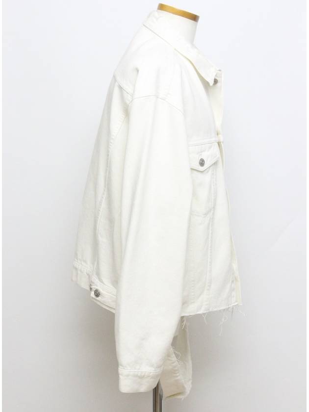 white denim jacket - BALENCIAGA - BALAAN 5