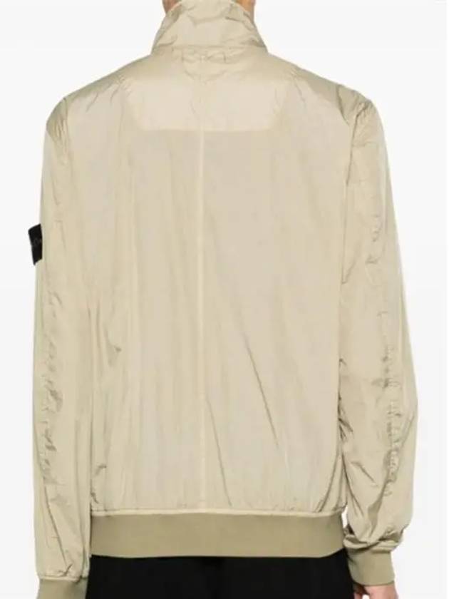 Garment Dyed Crinkle Reps R-Nylon Jacket Blue - STONE ISLAND - BALAAN 6