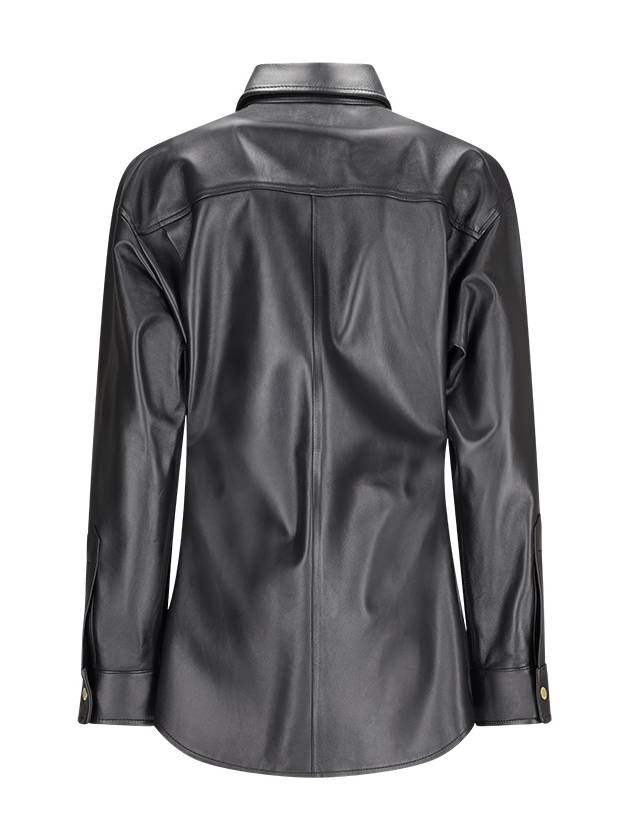 ANNE LEATHER SHIRT - DARKPARK - BALAAN 2