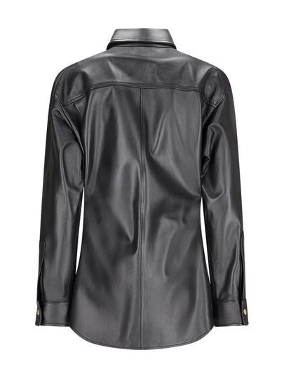 ANNE LEATHER SHIRT - DARKPARK - BALAAN 2