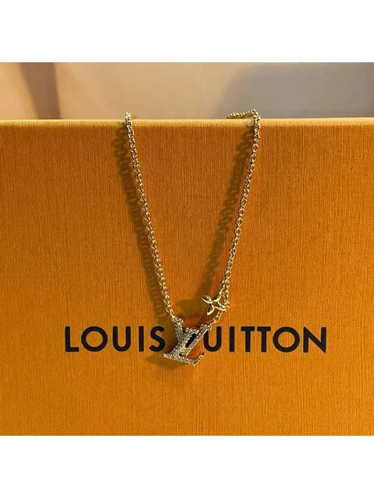 LV Iconic Crystal Necklace Gold - LOUIS VUITTON - BALAAN 2