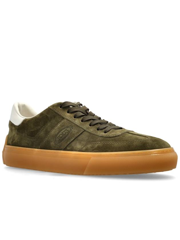 Tod’s Suede Sneakers, Men's, Green - TOD'S - BALAAN 4