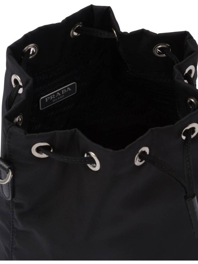 Re-Nylon Drawstring Pouch Black - PRADA - BALAAN 6