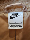 NSW Swoosh Fleece Sherpa Fur Jacket Beige - NIKE - BALAAN 6