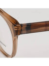 Glasses frame BE2356 3992 round transparent horn rim brown JACQUELINE - BURBERRY - BALAAN 5