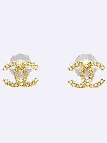 gold earrings jewelry - CHANEL - BALAAN 1