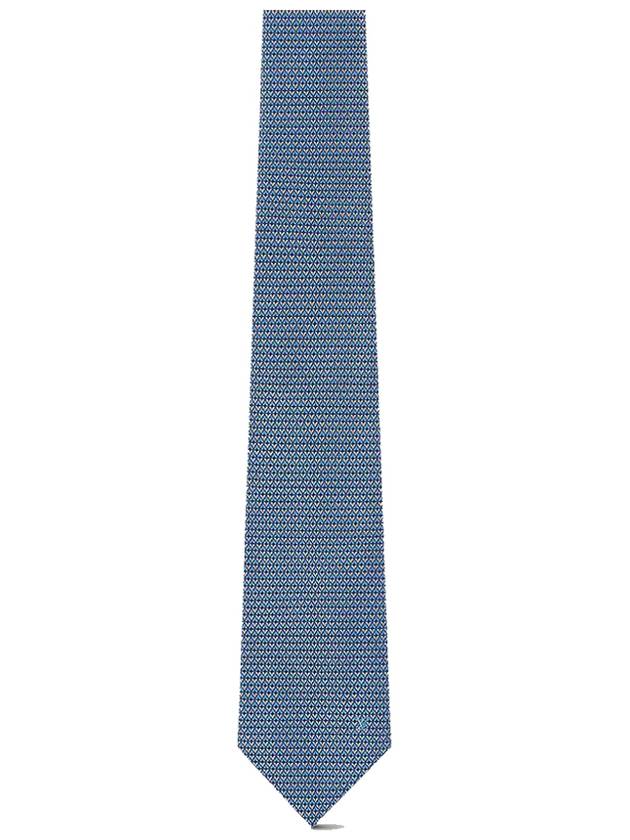 Men's Diamond V Tie Blue - LOUIS VUITTON - BALAAN 2