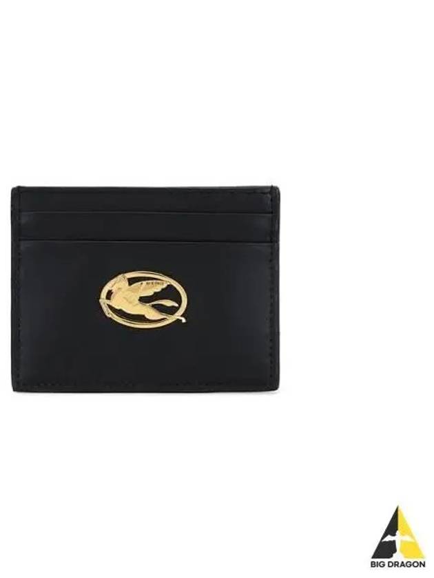 Etro Pegasus Card Wallet Black 1H769 2850 - ETRO - BALAAN 1