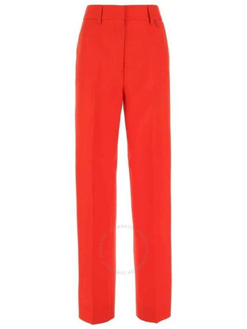 Burberry Wide-Leg Tailored TB Trousers, Brand Size 6 (US Size 4) - BURBERRY - BALAAN 1