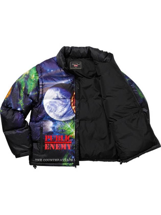 x Undercover Public Enemy Puffy Jacket MultiColor - SUPREME - BALAAN 3