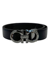 Ferragamo Gancini Reversible Belt 725421 - SALVATORE FERRAGAMO - BALAAN 3