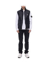 Chamber R Nylon Down Vest Navy - STONE ISLAND - BALAAN 4