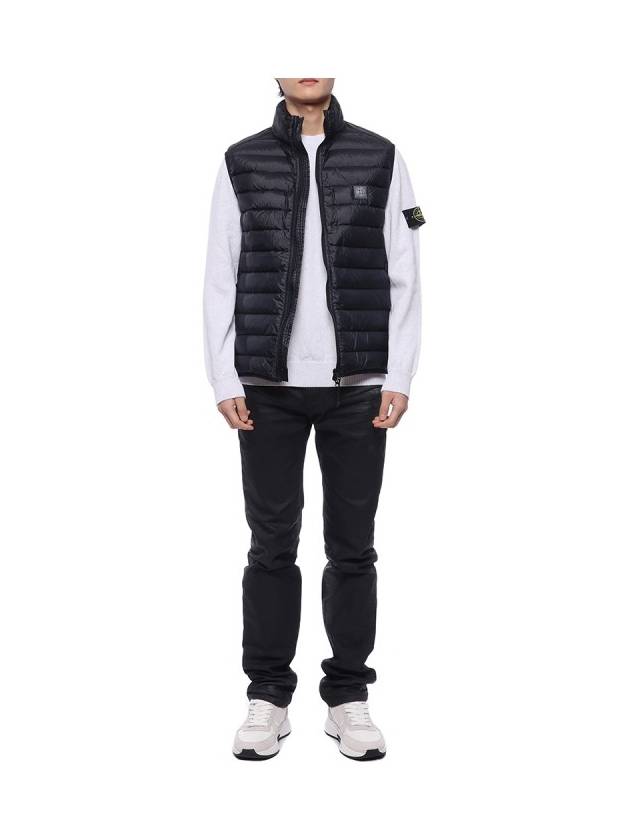 Chamber R Nylon Down Vest Navy - STONE ISLAND - BALAAN 4