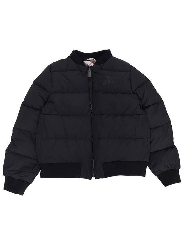 Kids Padded Parka Black - BURBERRY - BALAAN 7