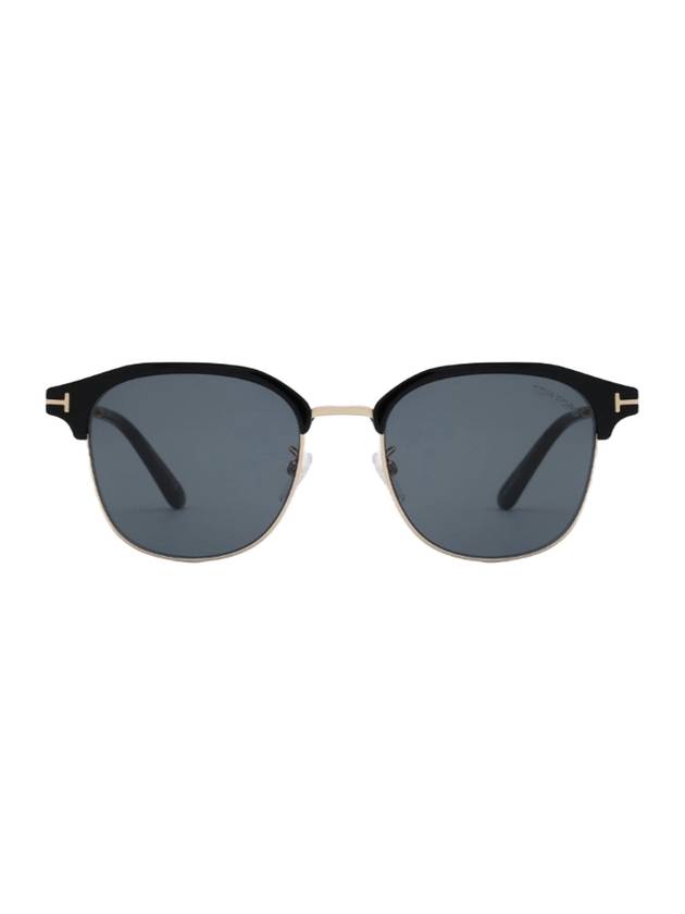 Asian Fit Gold Frame Sunglasses Black - TOM FORD - BALAAN 1