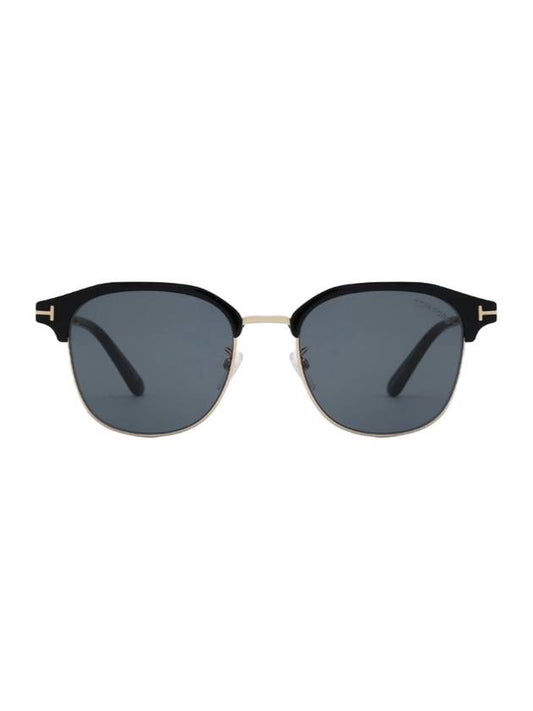 Asian Fit Gold Frame Sunglasses Black - TOM FORD - BALAAN 1