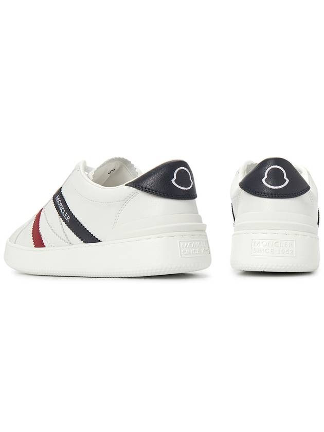 Men's Monaco Trainer Low Top Sneakers White - MONCLER - BALAAN 7