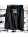 Elastic Waistband Cargo Shorts Black - MOOSE KNUCKLES - BALAAN 8