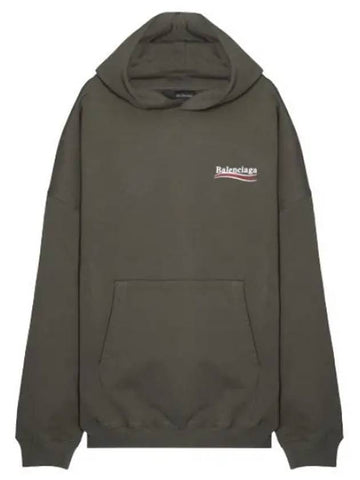 Political Campaign Large Fit Hoodie - BALENCIAGA - BALAAN 1