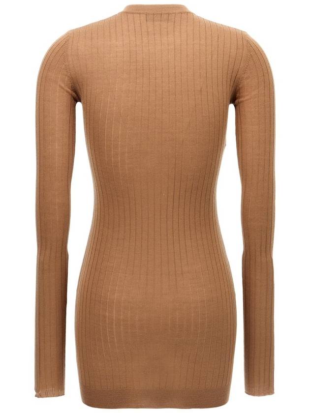 The Attico Ribbed Mini Dress - THE ATTICO - BALAAN 2