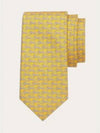 Tiger Print Silk Tie Yellow - SALVATORE FERRAGAMO - BALAAN 2