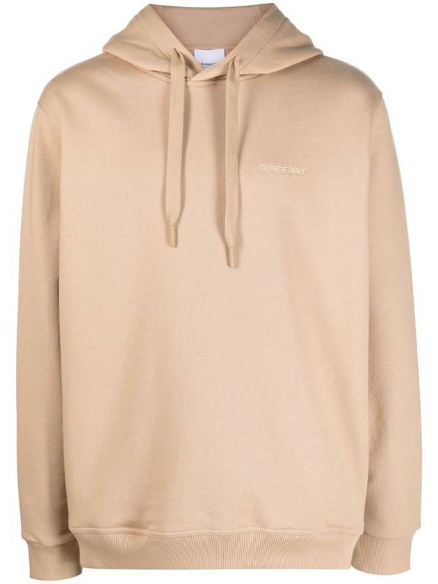 Check EKD Cotton Hoodie Beige - BURBERRY - BALAAN 2