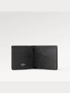 Multiple Taiga Leather Half Wallet Black - LOUIS VUITTON - BALAAN 6