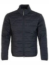 High Neck Quilted Zip-Up Jacket Black - J.LINDEBERG - BALAAN 2