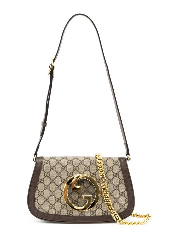 Blondie GG Canvas Shoulder Bag Beige - GUCCI - BALAAN 2