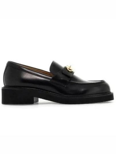 V Logo Locker Loafers Black - VALENTINO - BALAAN 2