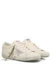 Superstar Canvas Low Top Sneakers Silver White - GOLDEN GOOSE - BALAAN 3