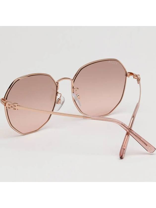 Eyewear Round Sunglasses Rose Gold - BALLY - BALAAN 5