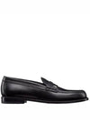 Granville Oblique Leather Loafer Black - DIOR - BALAAN 2