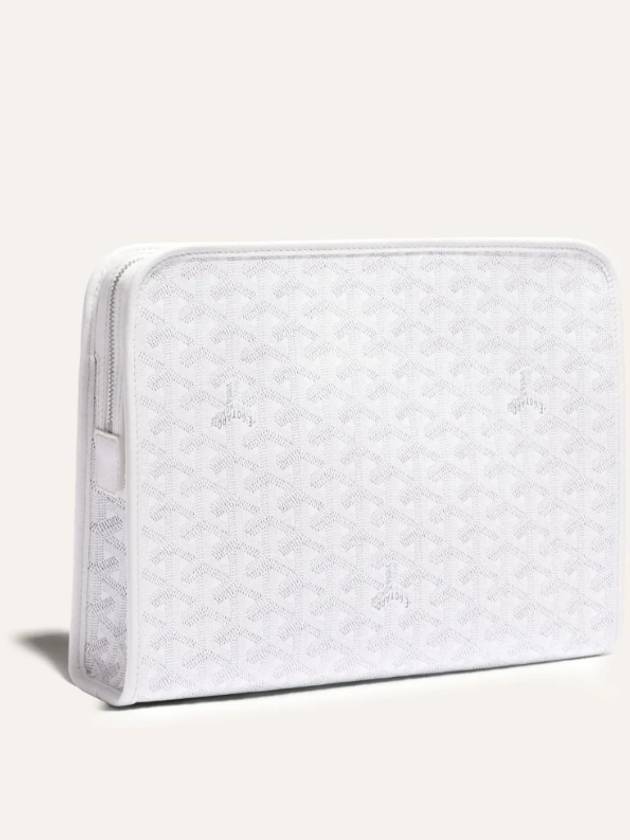 Jouvence GM Clutch Bag White - GOYARD - BALAAN 3