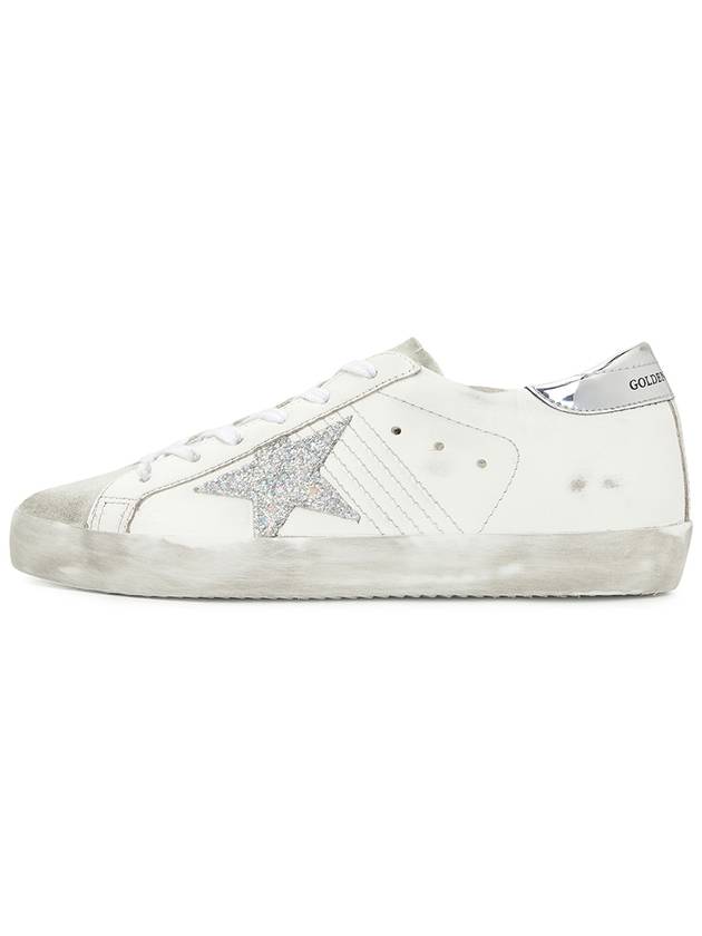 Superstar Distressed Calf Leather Low Top Sneakers White - GOLDEN GOOSE - BALAAN 4