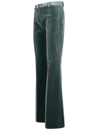 Etro Green Cotton Pants - ETRO - BALAAN 2