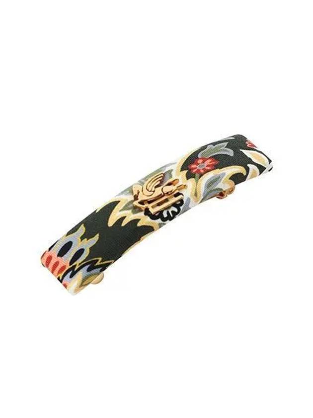 WF6B0003AA044 X0890 Floral Paisley Silk Hairpin Women Hair Clip 1140181 - ETRO - BALAAN 1