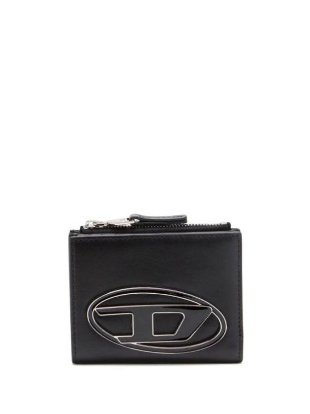 1DR Leather Half Wallet black - DIESEL - BALAAN 2