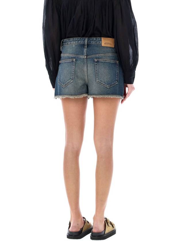 Isabel Marant Étoile Lesia Denim Shorts - ISABEL MARANT ETOILE - BALAAN 2