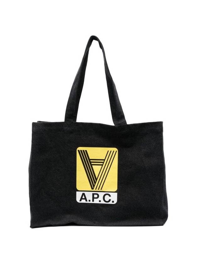 Diane Logo Tote Bag Black - A.P.C. - BALAAN 1