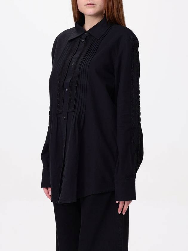 Sincere Pleated Kitchen Weave Shirt Black - OUR LEGACY - BALAAN 4