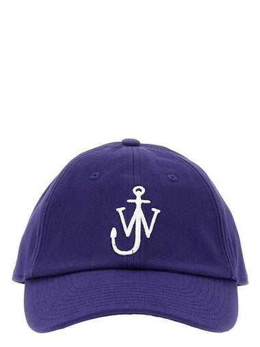 Logo Cotton Canvas Ball Cap Sky Blue - JW ANDERSON - BALAAN 1