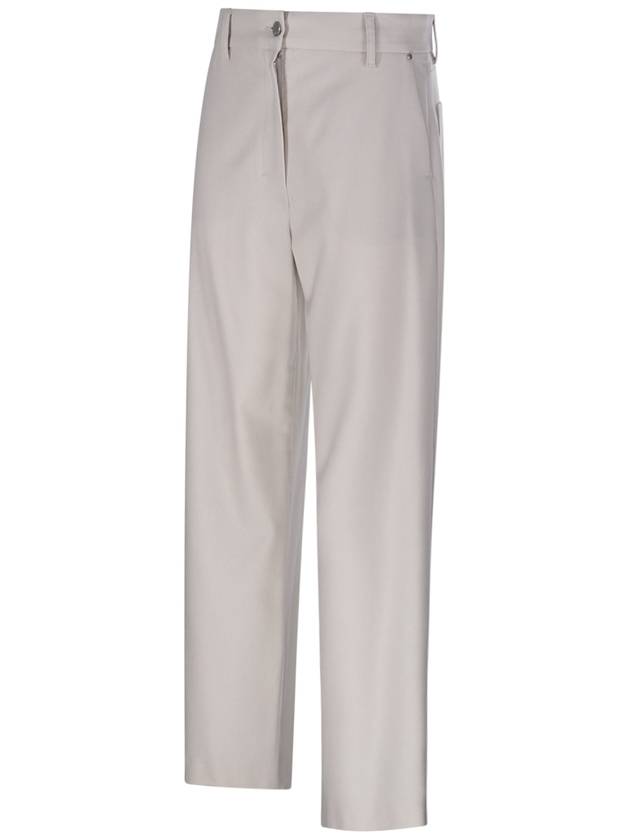 Ermes Wool Slacks Beige - S MAX MARA - BALAAN 3