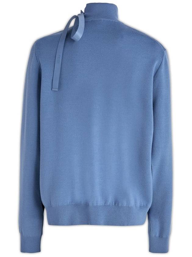 Sweater FZX972ANJK F1KE5 BLUE - FENDI - BALAAN 3