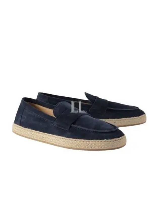 Suede Espadrille Navy - BRUNELLO CUCINELLI - BALAAN 2