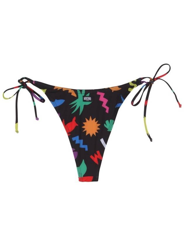 All-Over Print Bikini Bottom - MOSCHINO - BALAAN 7